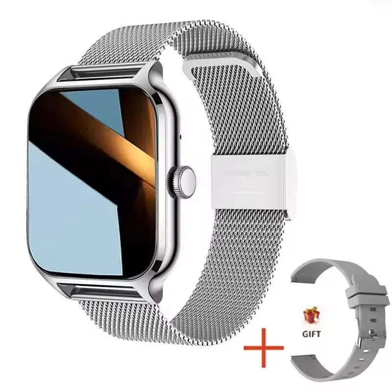 2025 Smart Watch Women 2.01" Full Touch Screen Heart Rate Tracker Bluetooth Call Waterproof Sport Smartwatch Men